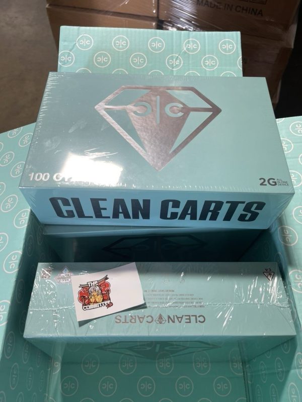 clean carts 2g disposable