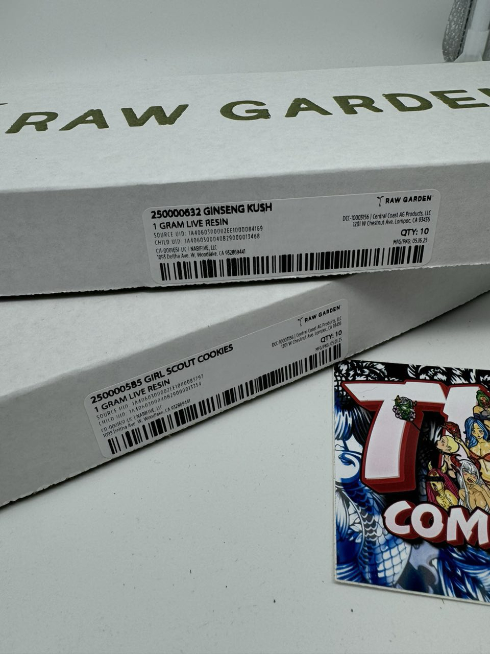 raw garden live resin