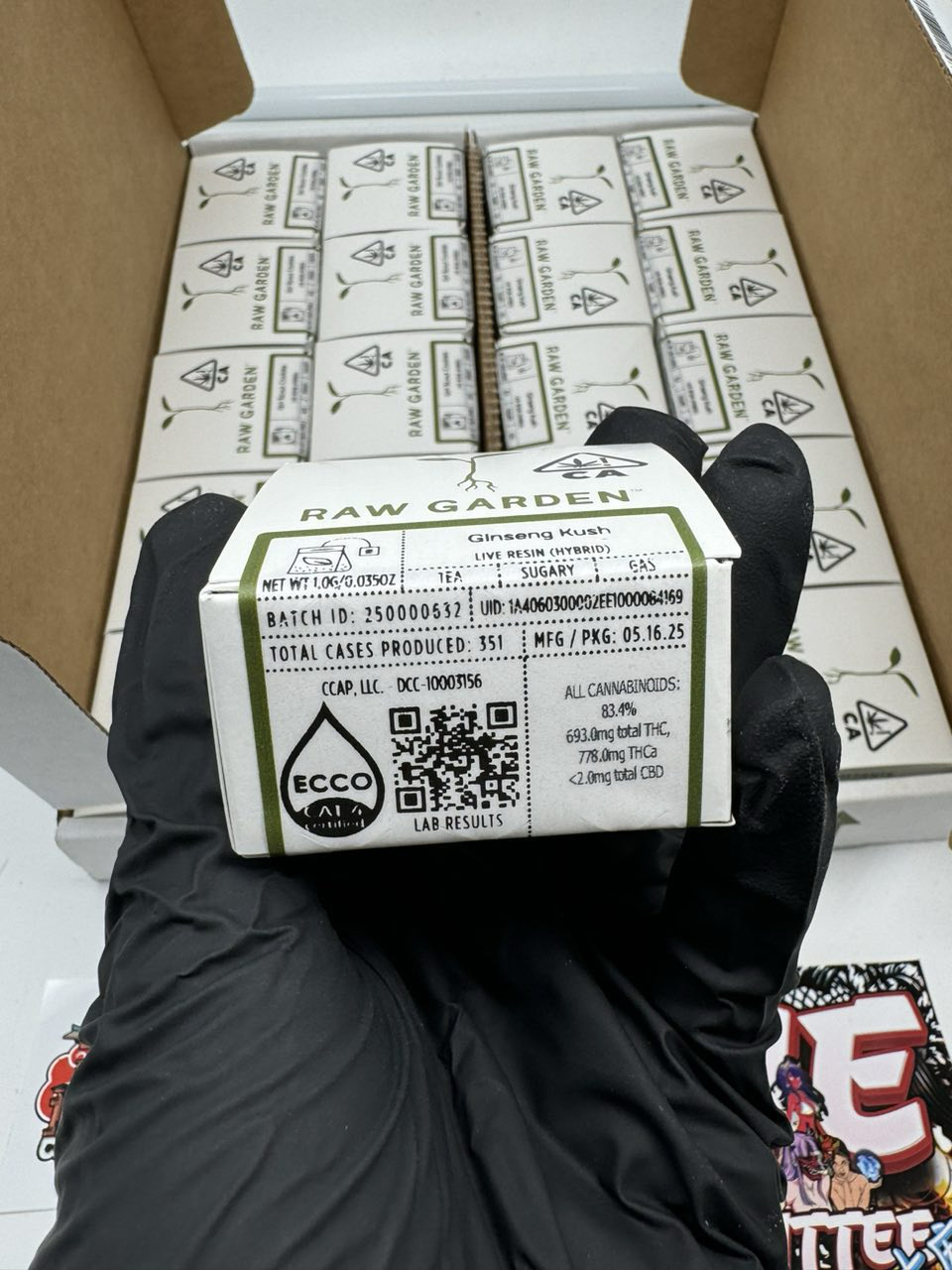 raw garden live resin