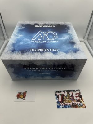 above the clouds snowcaps