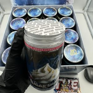 above the clouds snowcaps weed