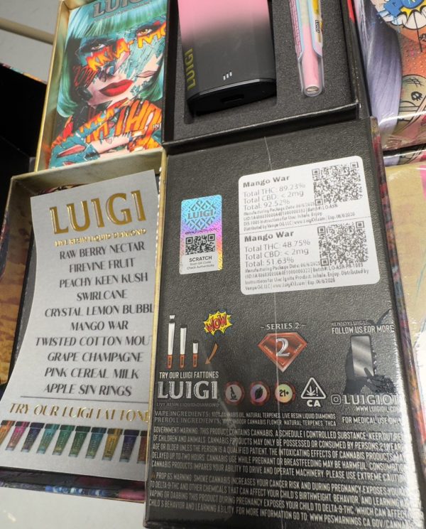 luigi disposable