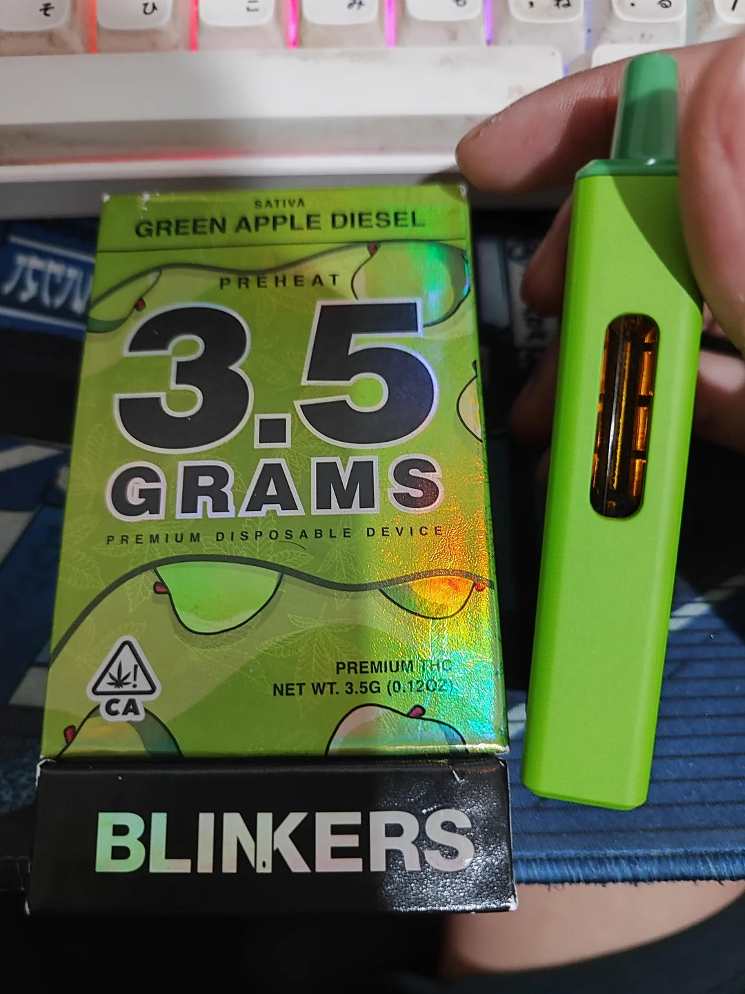 blinkers 3.5 g disposable