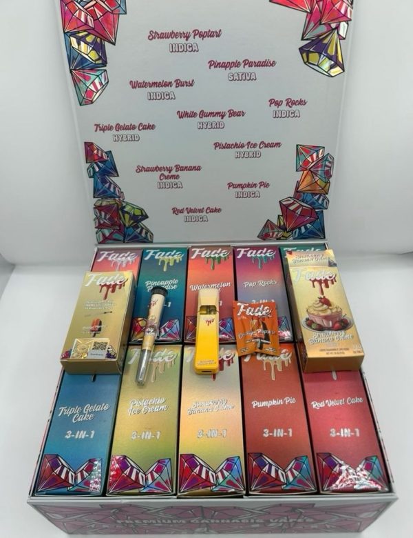 fade disposable 3 in 1