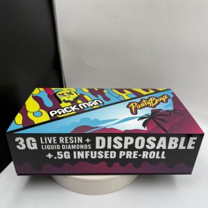 pack man x party boyz disposable