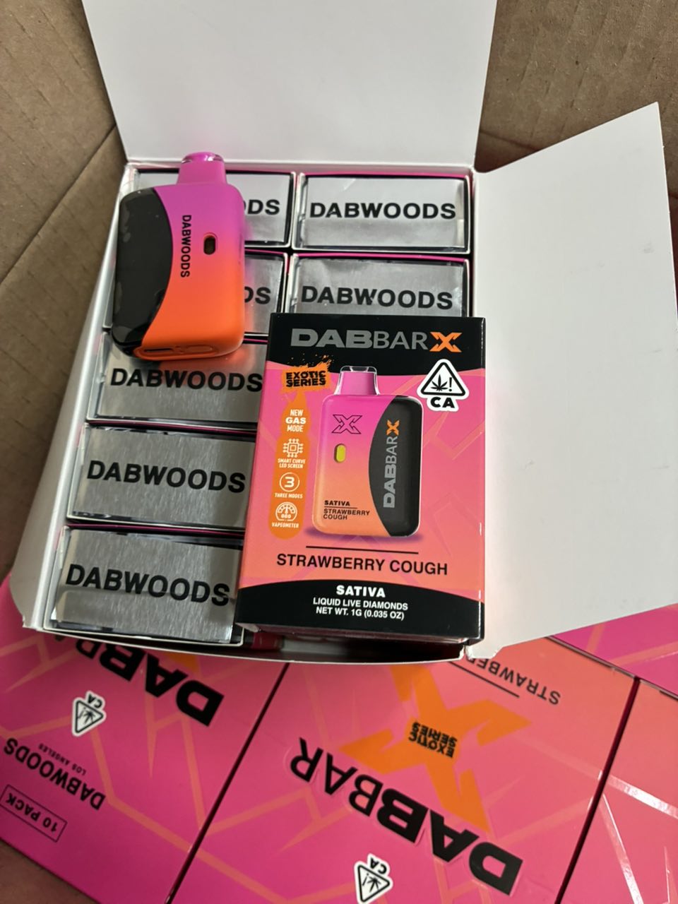 dab bar x dabwoods disposable