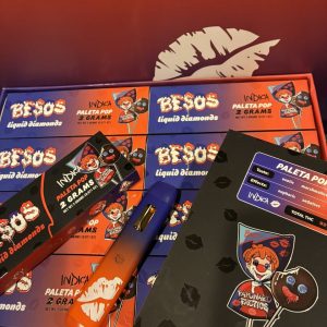 besos disposable paleta pop