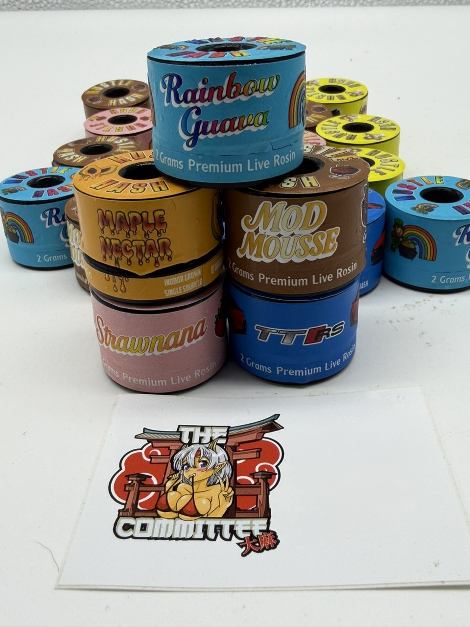 hustle hash 2g live rosin