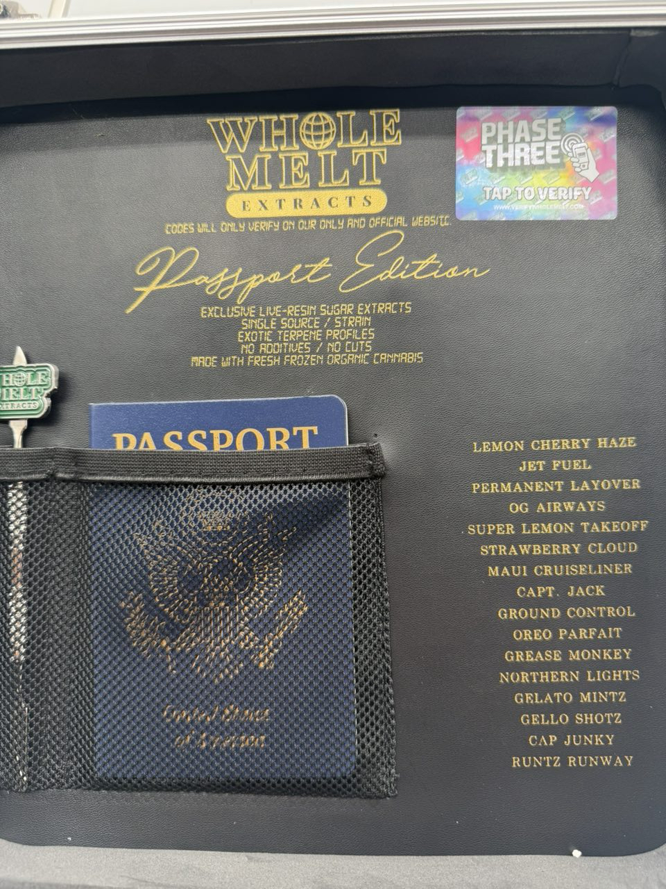 whole melt extracts passport edition