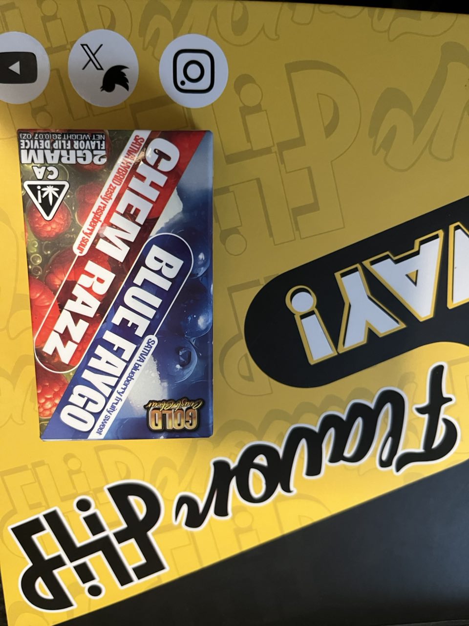 gold coast clear flavor flip