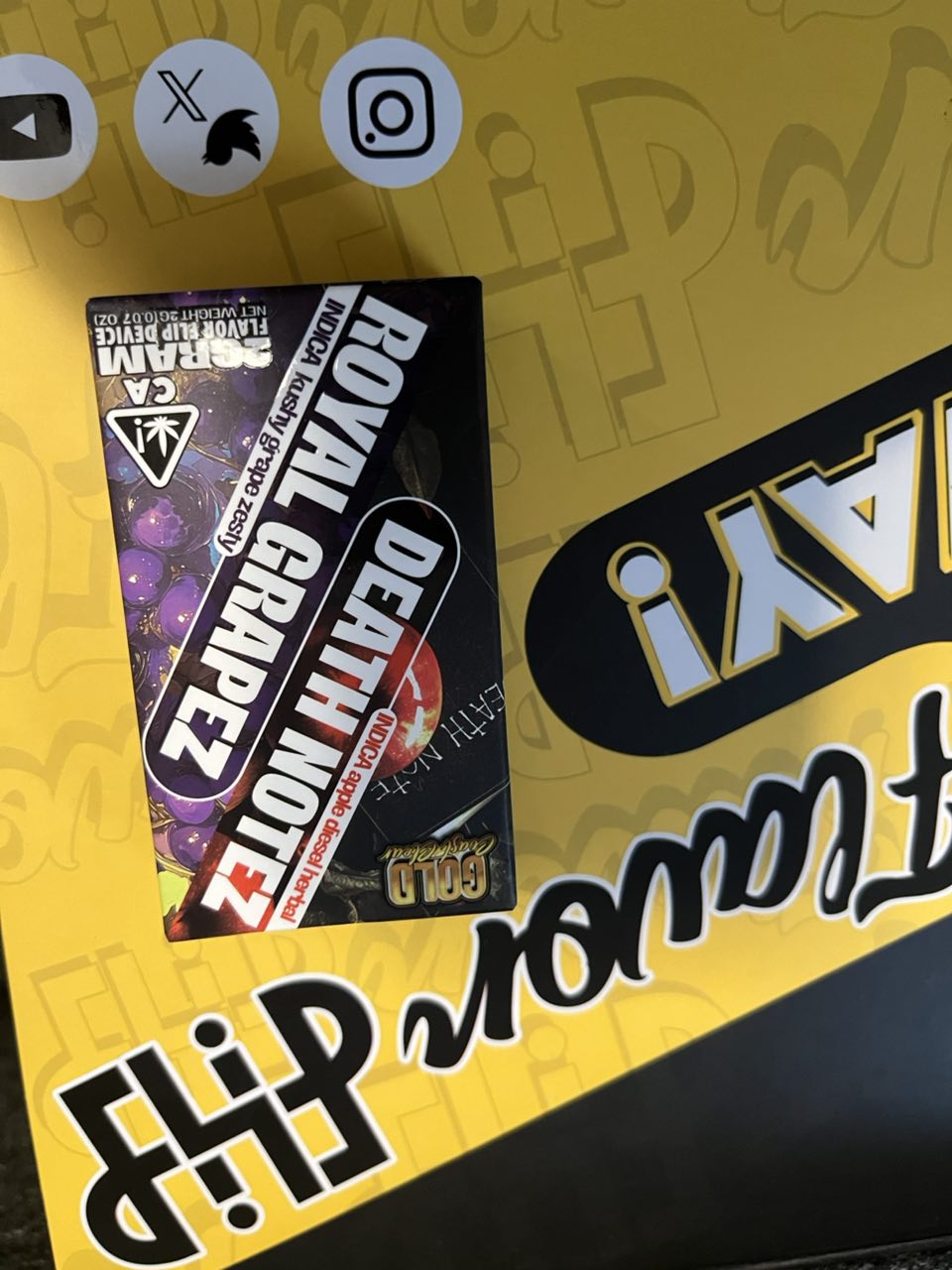 gold coast clear flavor flip