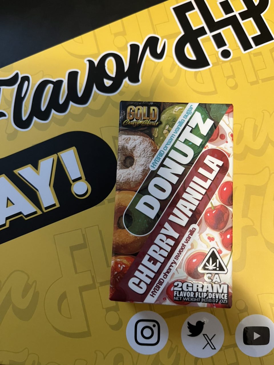 gold coast clear flavor flip