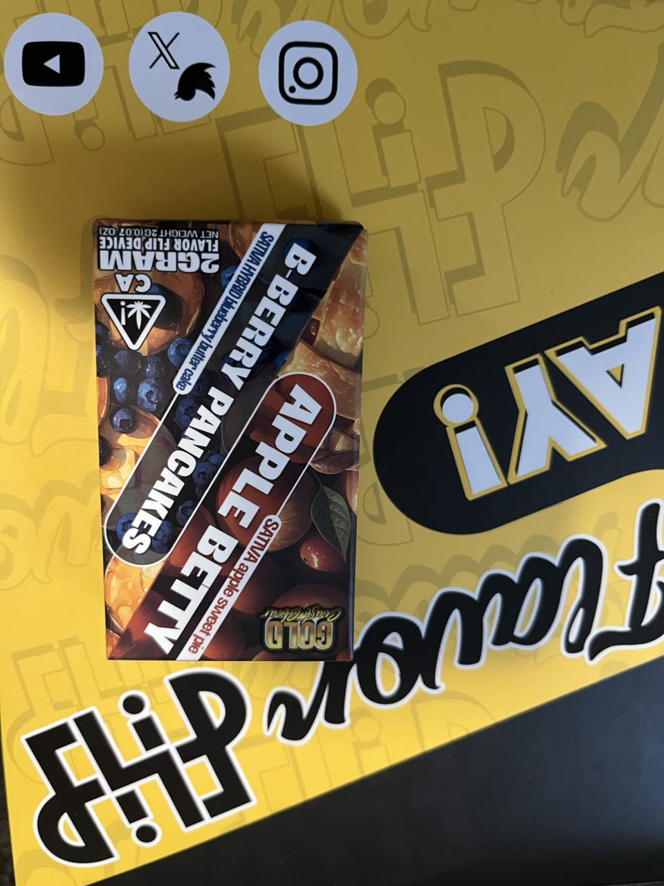 gold coast clear flavor flip