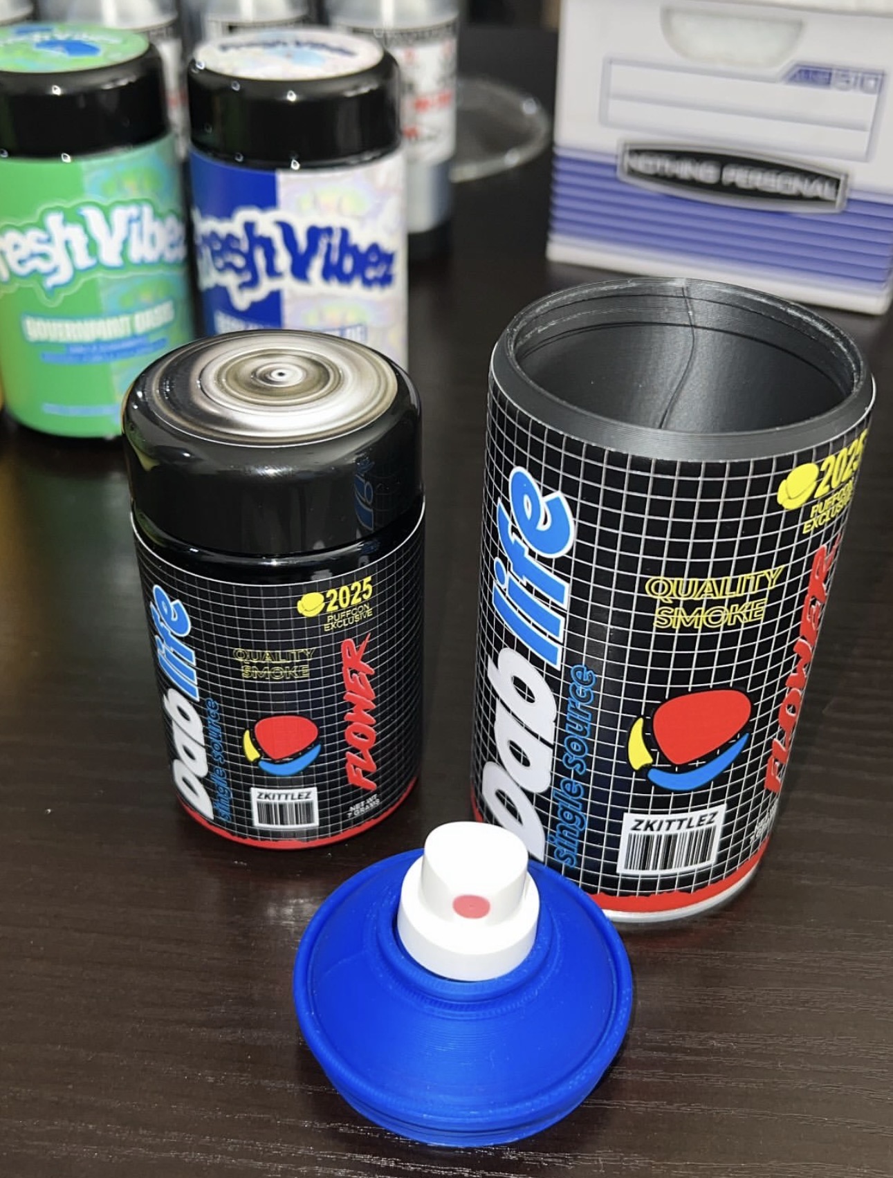 dab life flower 7g jar