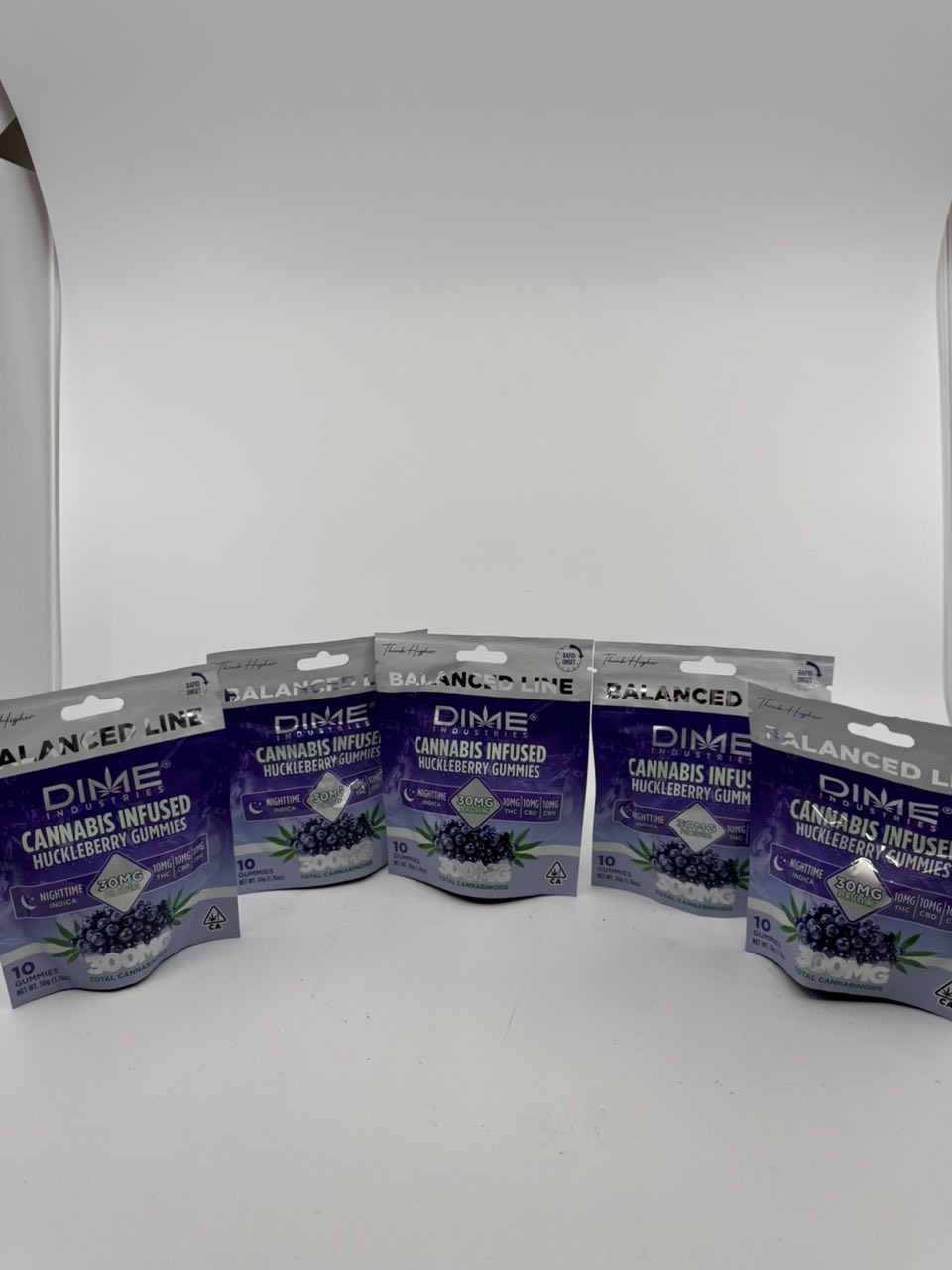dime cannabis huckleberry gummies