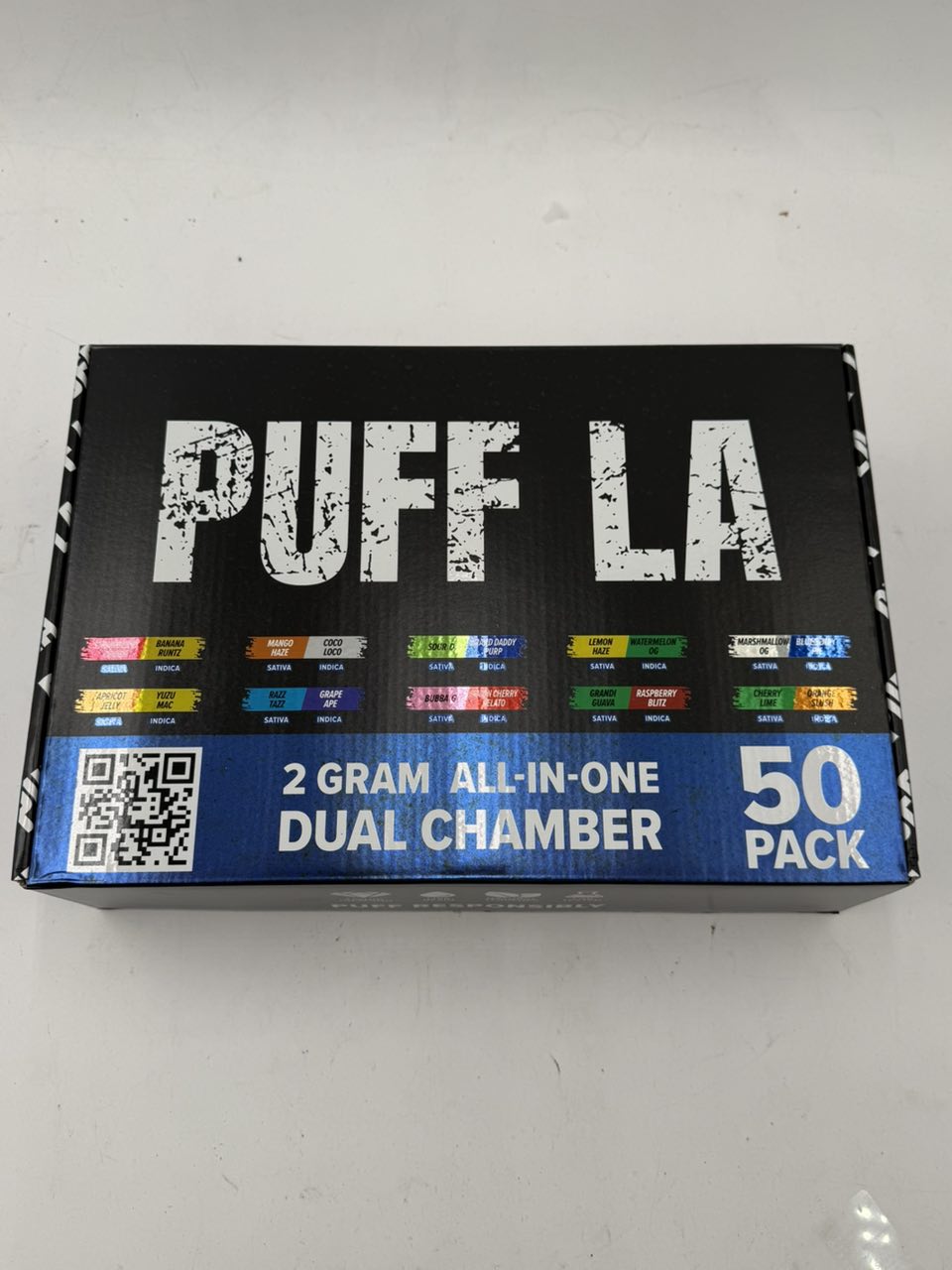 puff la 2g dual chamber