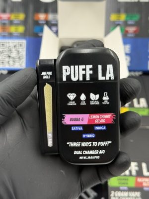 puff la 2g dual disposable with pre roll