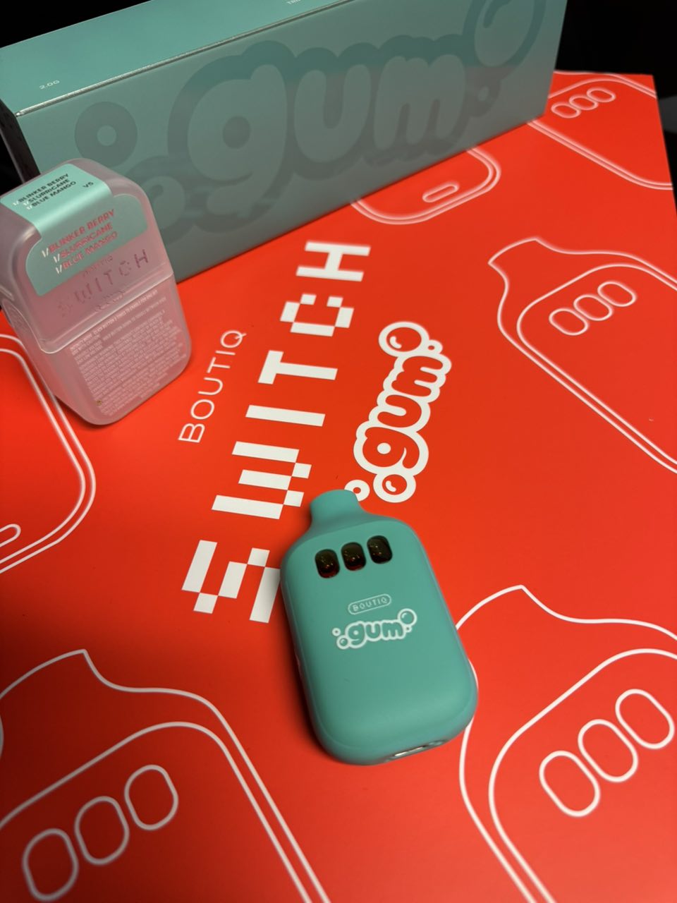 boutiq switch gum edition
