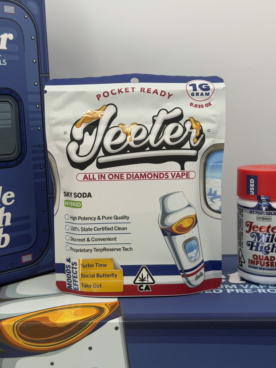 jeeter vape + pre rolls