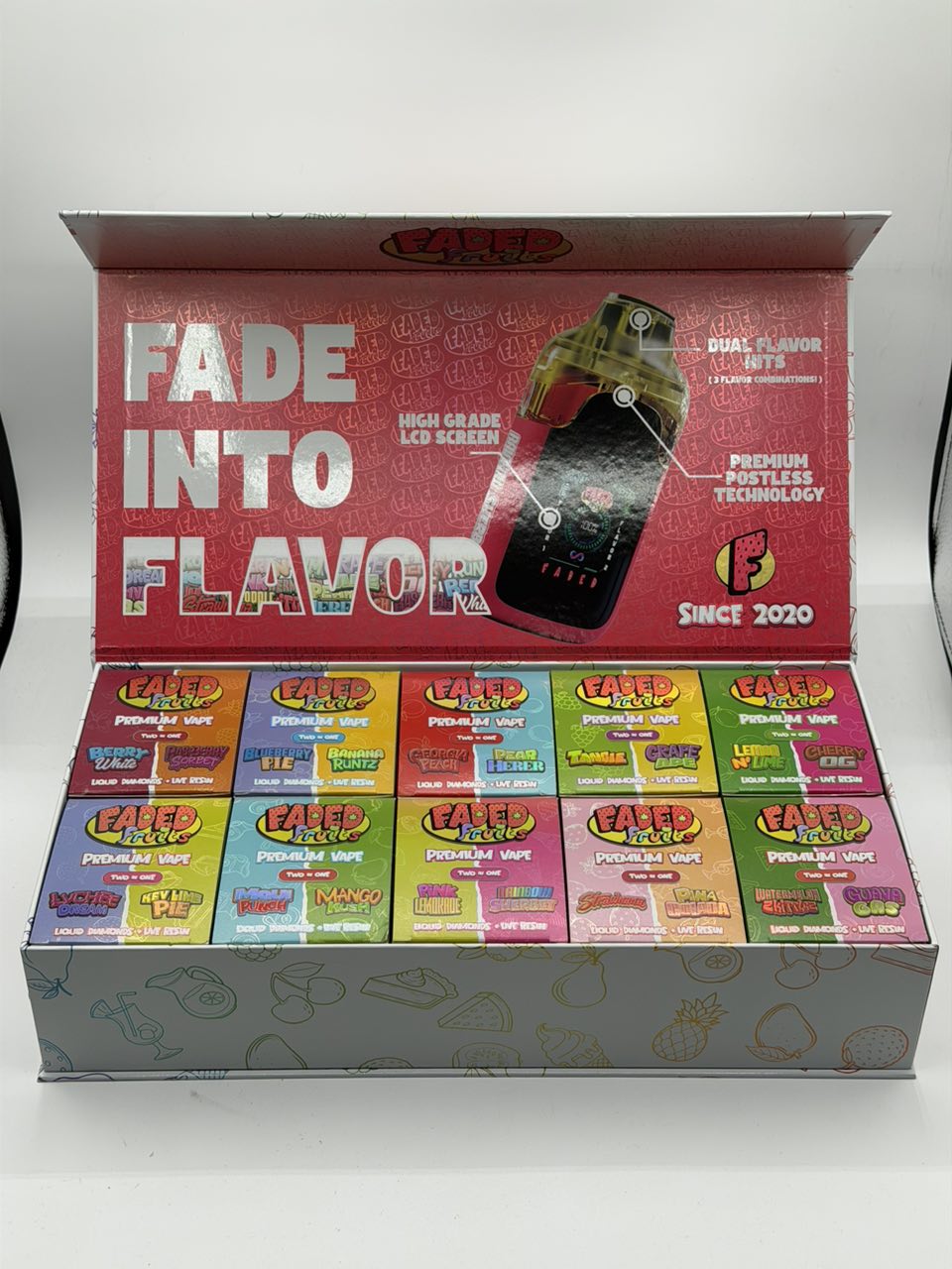 faded fruits 2g dual disposable