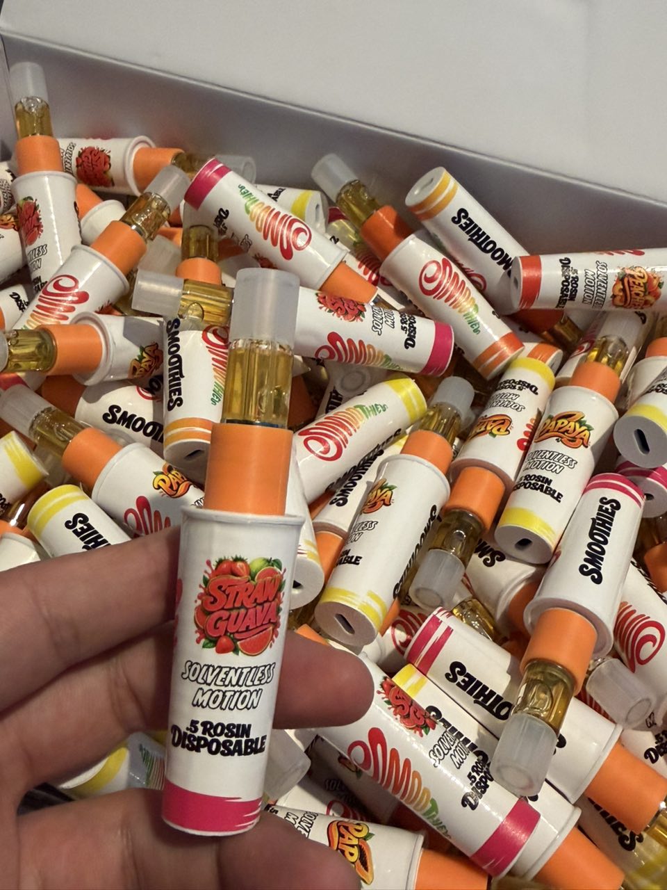 solventless motion carts