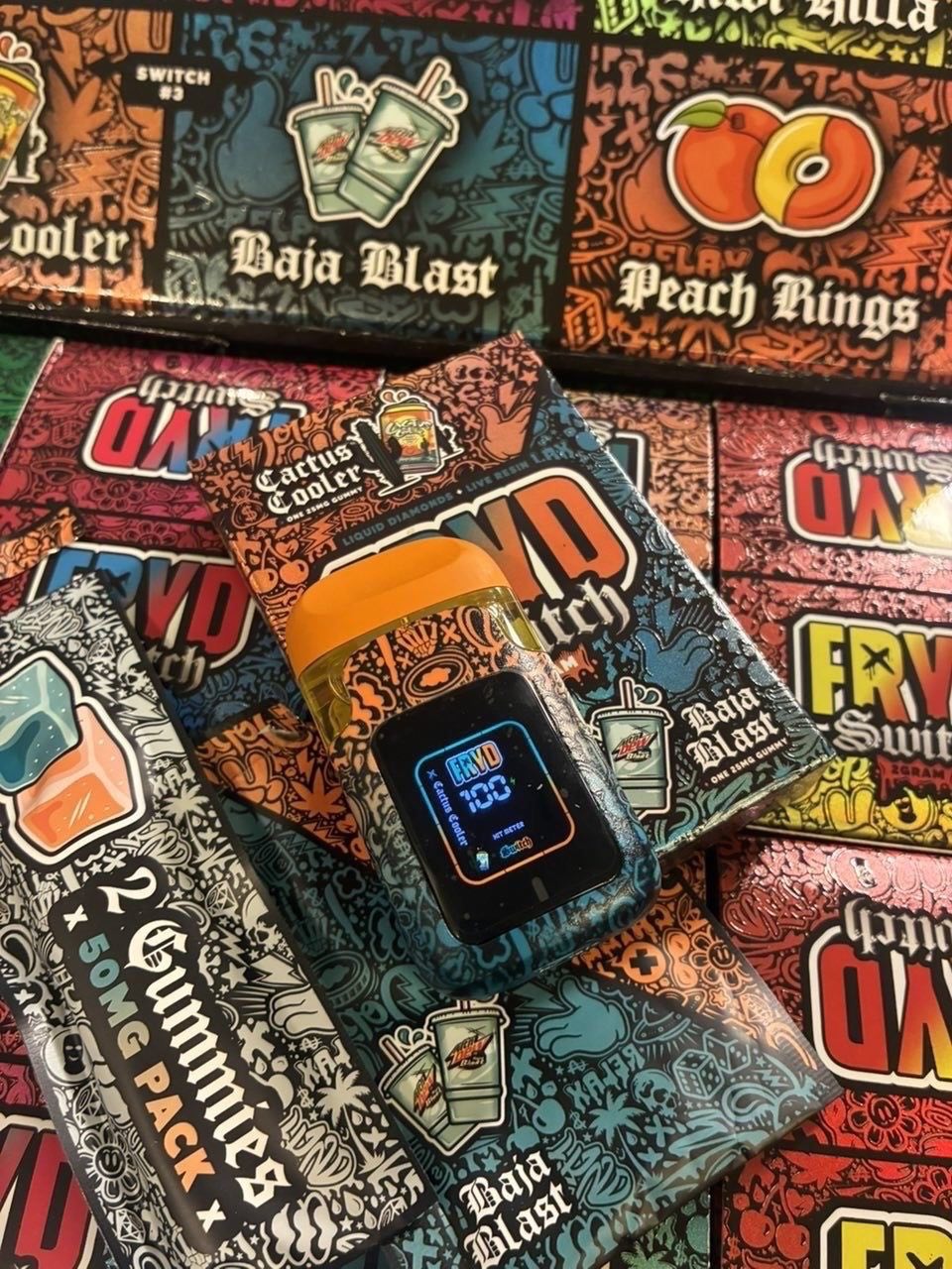 FRYD SWITCH 2G DISPOSABLE WITH GUMMIES