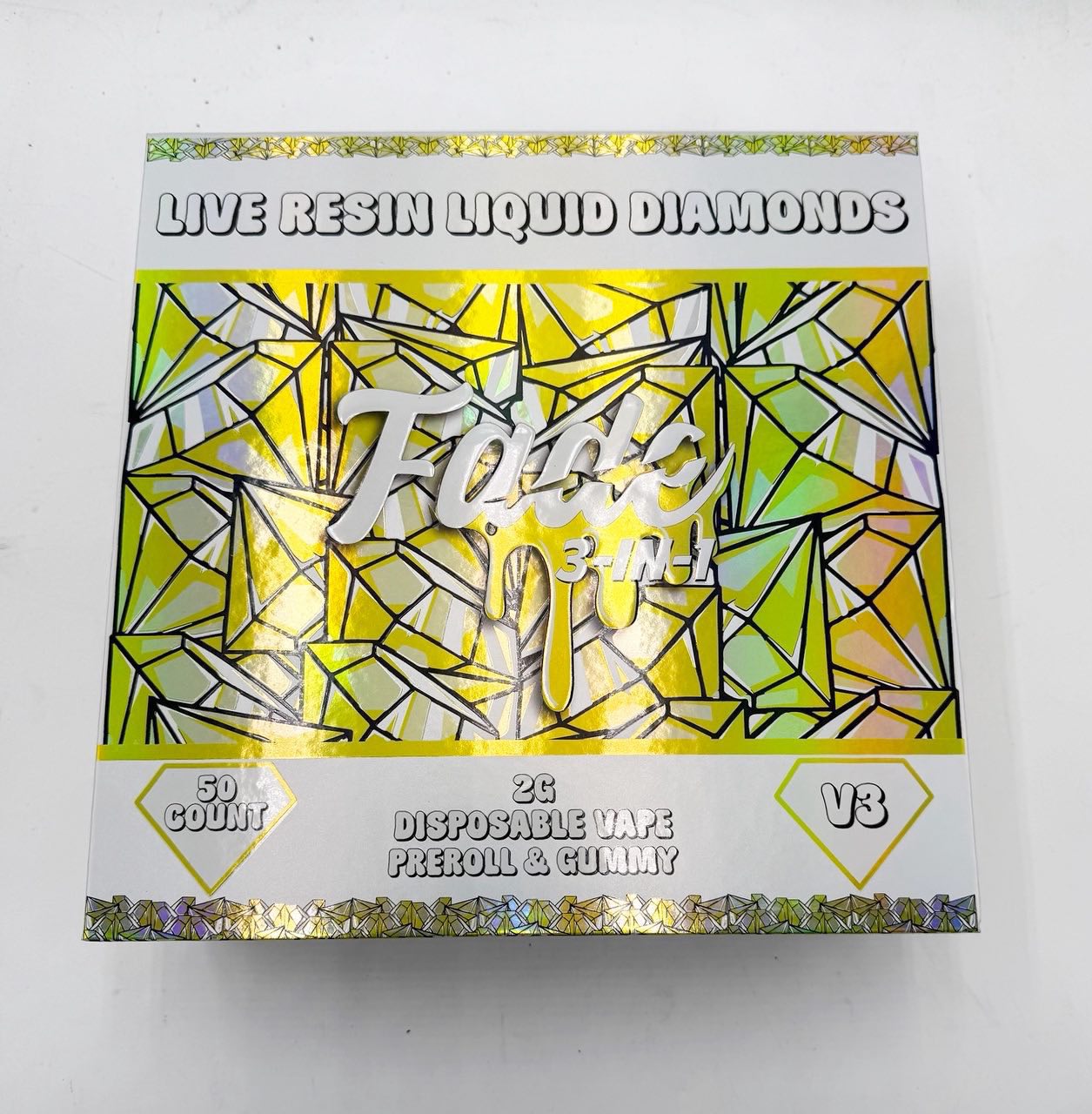 fade 3 in 1 disposable