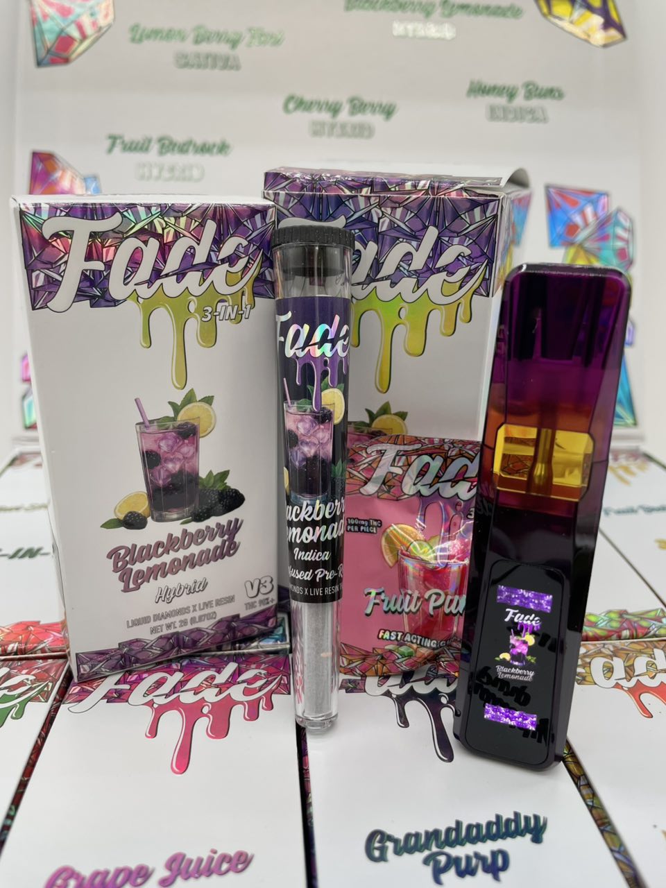 fade 3 in 1 disposable