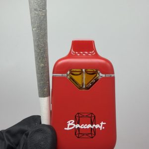 baccarat 3g disposable with pre roll