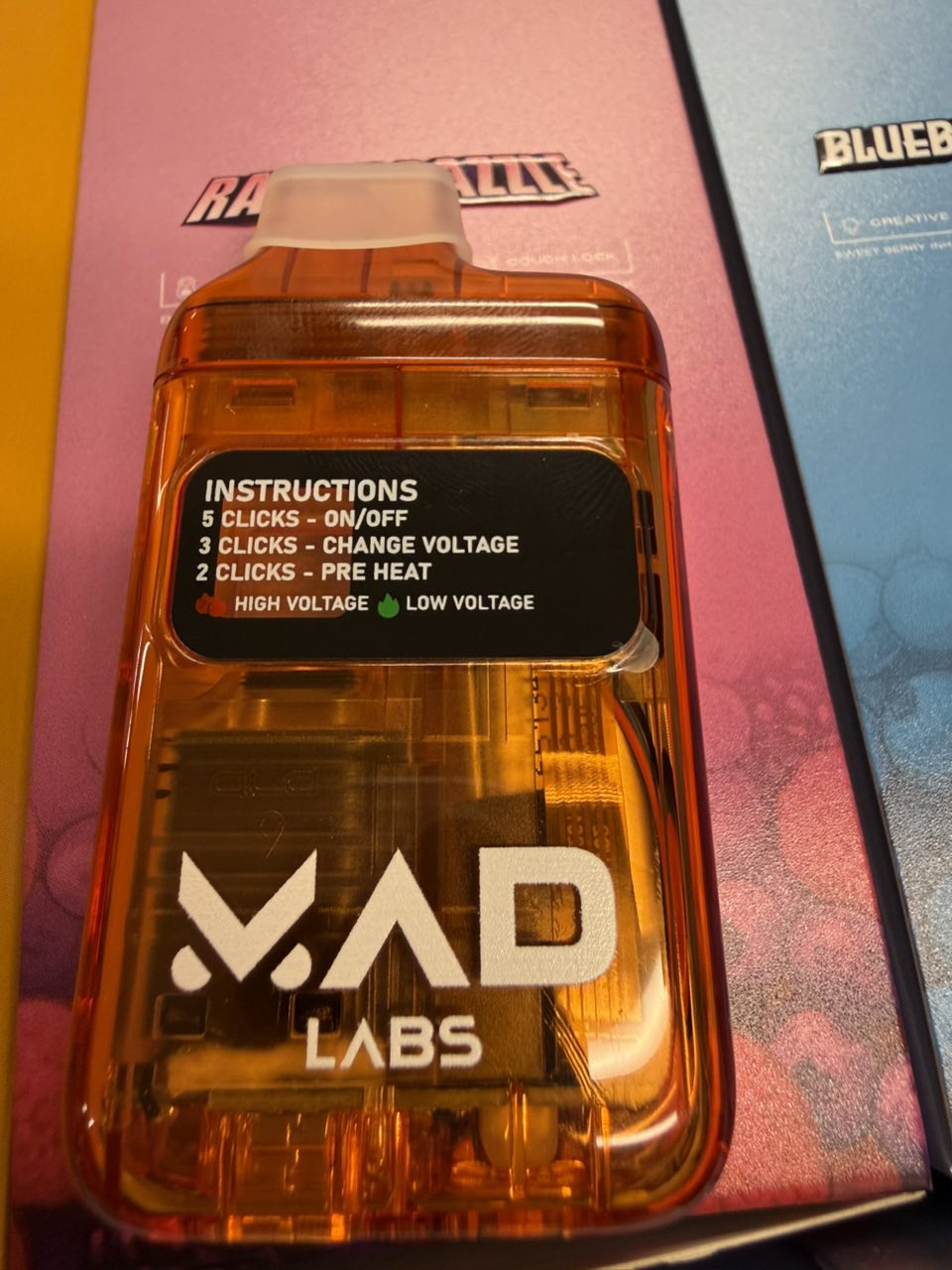 mad labs 2g translucent edition